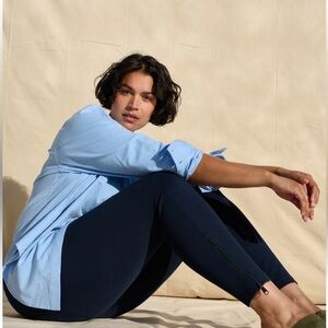 Moro Pocket Signature Ponte Pants by Universal Standard 2X Navy Blue